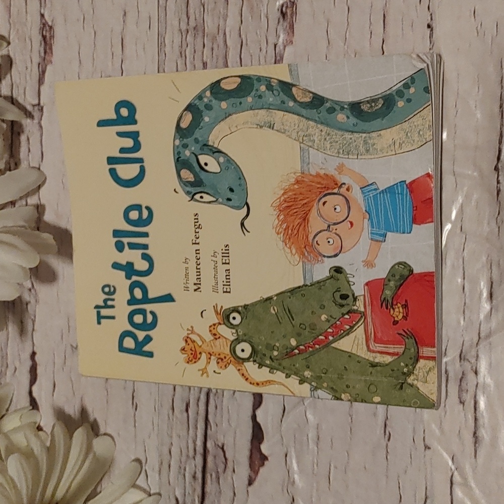 3/$13 The Reptile Club by Maureen Fergus Advanced Easy Reader